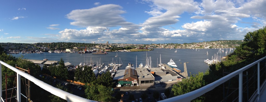 Lake Union, looking east